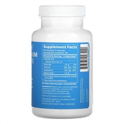 BodyBio, Calcium/ Magnesium Butyrate, 100 Non-GMO Capsules