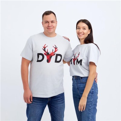 Футболка мужская новогодняя KAFTAN Family look, размер 52