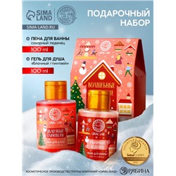 Подарочный набор «Городские истории», гель для душа и пена для ванны, 2×100 мл, URAL LAB