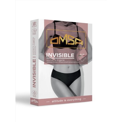 Omsa Трусы 1. OmD 2211B Invisible Slip (термоклеевая обработка края), PA