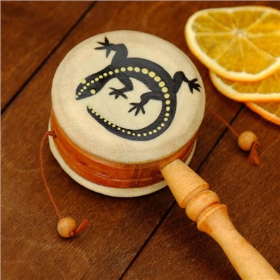 Сувенирный музыкальный инструмент «Клон-тонг», 22×6×4 см, МИКС