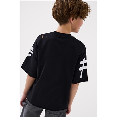 Фуфайка трикотажная для мальчиков (футболка) PLAYTODAY, 1241075