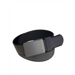 Ремень текстильный, цвет серый