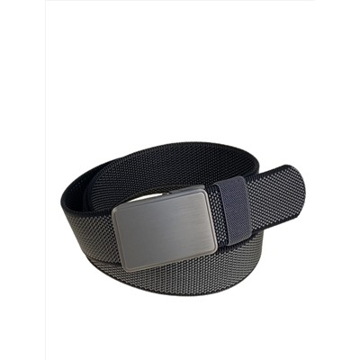 Ремень текстильный, цвет серый