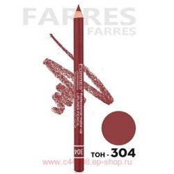Farres Карандаш для губ матовый красный MB011-304