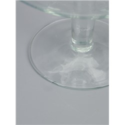 УЦЕНКА Ваза "Натали-2" бренди на средней ножке 31×20 см, d=13 см 5 л 1628 прозрачная