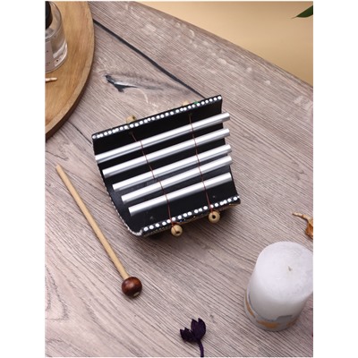 Сувенирный музыкальный инструмент «Ксилофон», 25×15×8 см, бамбук, алюминий