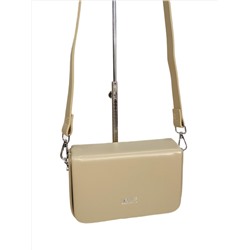 Женская сумка из искусственной кожи, цвет бежевый