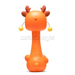 Набор погремушек "Оленёнок, конфетка, цыплёнок" в пакете