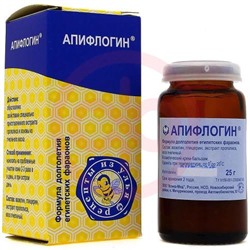 Крем-бальзам от трещин и повреждений Апифлогин 25 гр.