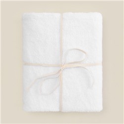 Полотенце махровое SL HOME: Basic «Блан де Блан» 90×150 см, хлопок 100%, белое