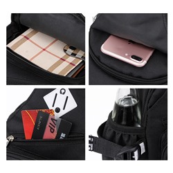 445-2 крас Рюкзак на одно плечо женский (32х17х7)