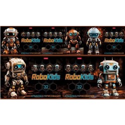 Альбом для рисования 32л "Робо" (085121) Хатбер