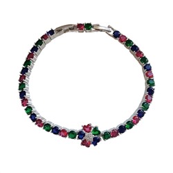 Браслет с цирконами  Xuping