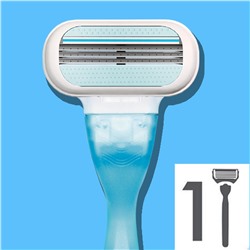 Станок для бритья Dʤɪˈlett ВИНУС Smooth (+ 1 кассета) (без подставки) (Оригинал)