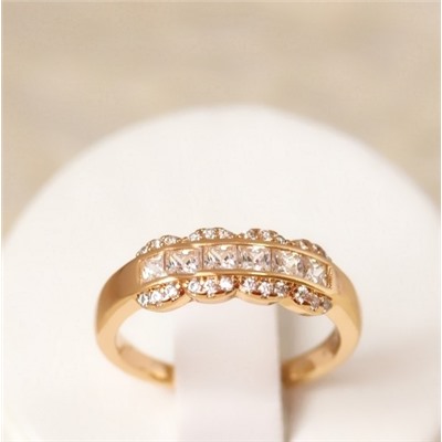 Кольцо позолота  Н01-9590 размер 17 19