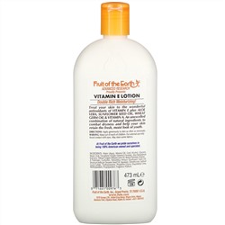 Fruit of the Earth, Vitamin E Skin Care Lotion, 16 fl oz (473 ml)