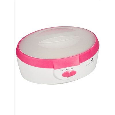 Planet Nails Ванна для парафина / Light Spa 12263, бело-розовый