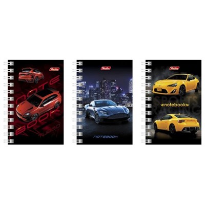 Записная книжка на спирали А7  40л "Автопанорама" (043276) Хатбер