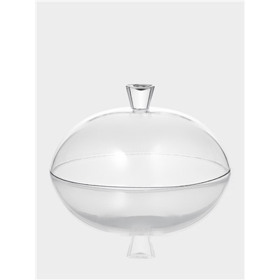 Блюдо для торта Pasabahce PATISSERIE, с крышкой, стекло, прозрачное