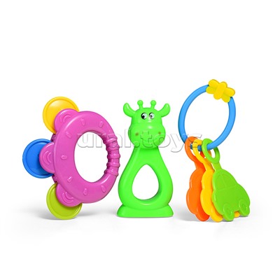 Набор погремушек "Развлекайся" в пакете