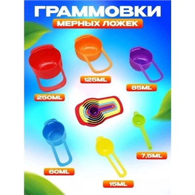 Набор мерных ложек #22933654