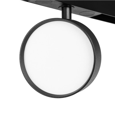 Светильник трековый ULTRA «Менси», светодиодный, 9 Вт, 48 В, 3000K-5700К, CRI90, чёрный