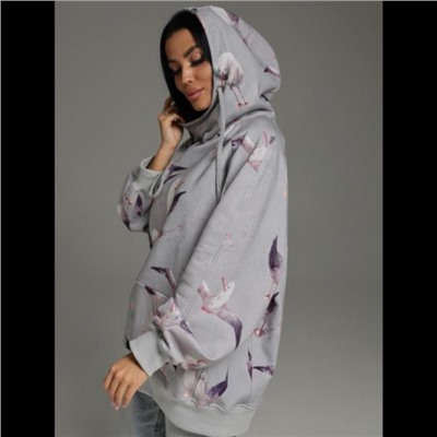 Худи женское Ваниль (Голубой)