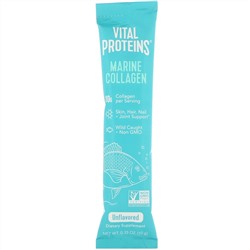 Vital Proteins, Морской коллаген, без вкусовых добавок, 20 пакетиков, 10 г (0,35 унции) в каждом