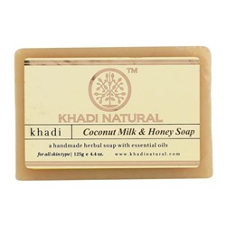 Khadi Natural Мыло "С кокосовым молоком и медом" 125 г