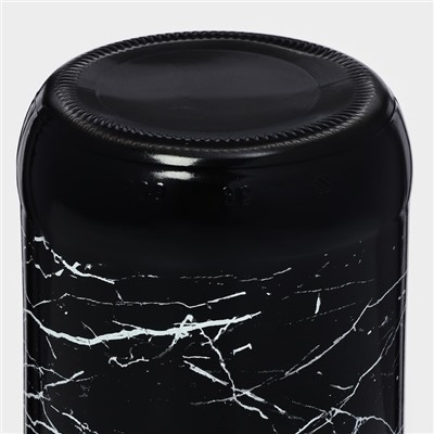 Банка для сыпучих «Марбл», 660 мл, стекло