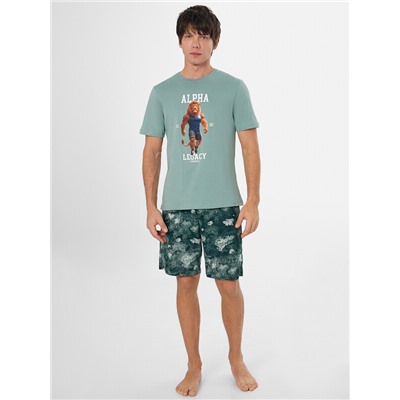 КОМПЛЕКТ МУЖСКОЙ (ФУТБОЛКА, ШОРТЫ) 591044