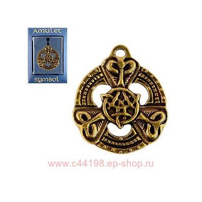 Амулет "The Cult!" №43 "Трискель" Знак равновесия стихий, спокойствия и независимости от обстоятельств.