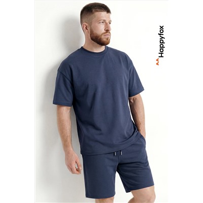 Мужской костюм из футера с шортами Happyfox