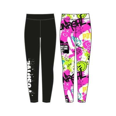 Брюки трикотажные для девочек (легинсы), 2 пары в комплекте