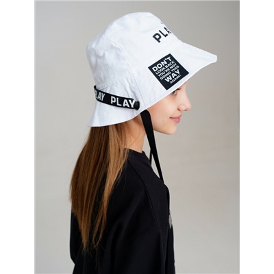 Панама текстильная для девочек