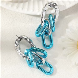 Серьги длинные на гвоздиках арт. 13 1488 (id 266986)