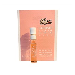 LACOSTE L. 12.12 ROSE SPARKLING edt (w) 2ml пробник