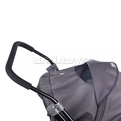 Санки-коляска Кидс 3-2С (серебро)