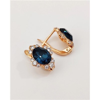 Серьги с кристаллами Swarovski