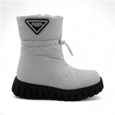 Дутики А5016-18 белые