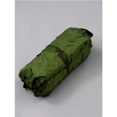 Сетка маскировочная, 6×3 м, одинарная, тёмно-зелёная, Greengo