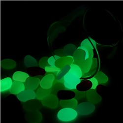 Светящийся декор «Галька», МИКС, 300 г / 2-3 см