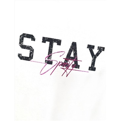 Футболка оверсайз с принтом из премиального 100% хлопка