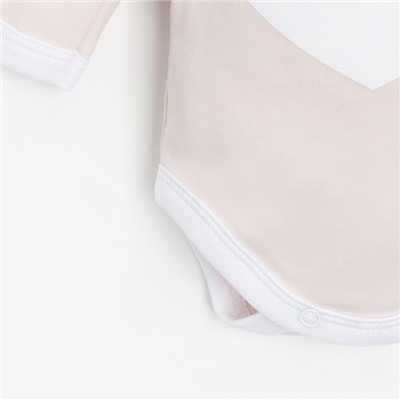 Боди для девочки «Крошка Я. Красивая», рост 68-74 см, розовое