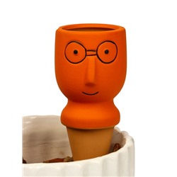 Автополив для комнатных растений «Который выжил», 14×4.6 см, керамика, набор 4 шт., МИКС