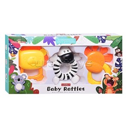 Набор погремушек "Животные Африки" в коробке