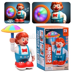 Интерактивная игрушка "Клоун" на батарейках, в коробке
