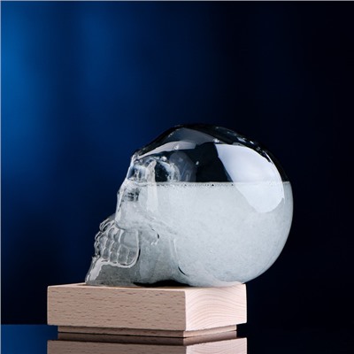 Барометр - штормгласс TAKE IT EASY «Череп», 10×9 см