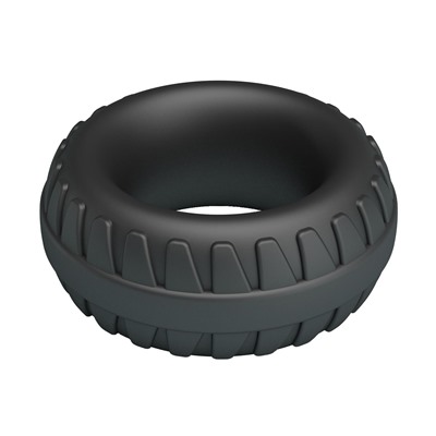 Черное эрекционное кольцо Dilson